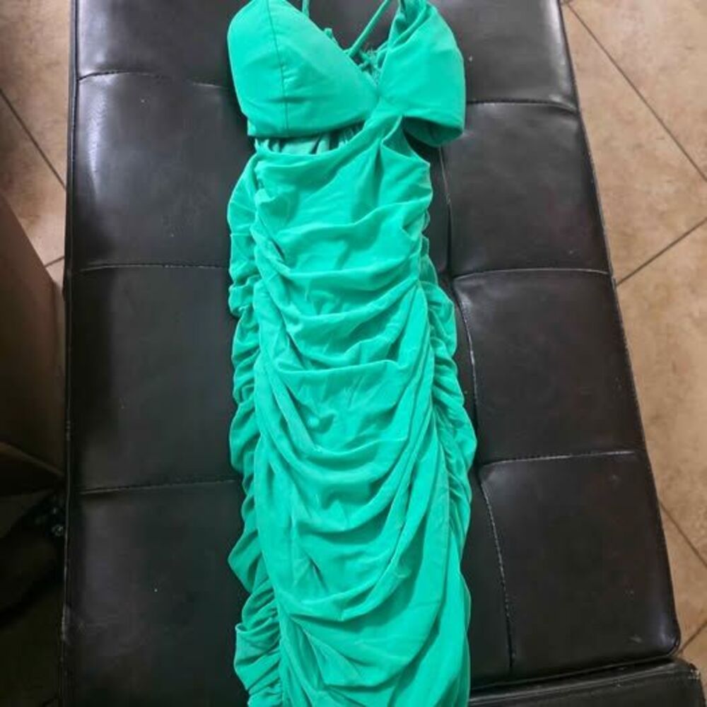 Sexy green small dress euc